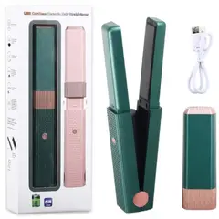 GENERICO - Plancha Alisadora inalámbrico 2 en 1