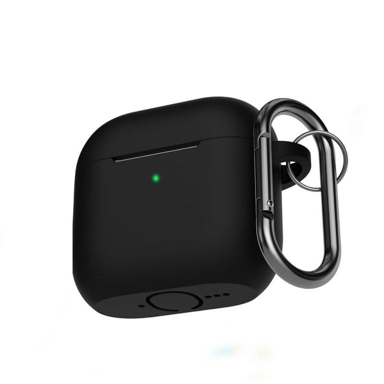 Case Silicona Para Airpods 4 - Negro