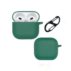 GENERICO - Case Silicona Para Airpods 4 - Verde