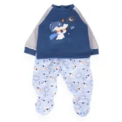 PILLIN - Pijama Bebe Niño PVB403-25AZU