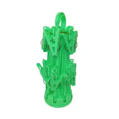 GENERICO - Colgador perchero de ropa con 16 ganchos