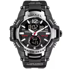 SMAEL - Reloj 1805 Negro Correa Silicona