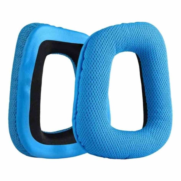 Almohadillas Para Audifonos Logitech G332 G432 G431 G430 Color Azul