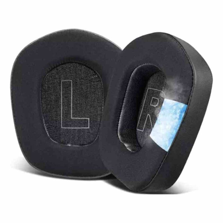 Almohadillas Para Audífono Logitech G733 G335 con Gel Refrigerante Negro