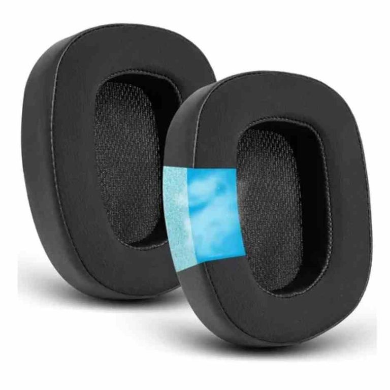 Almohadillas Para Audífonos Logitech G935 G933 G633 Gel Negro