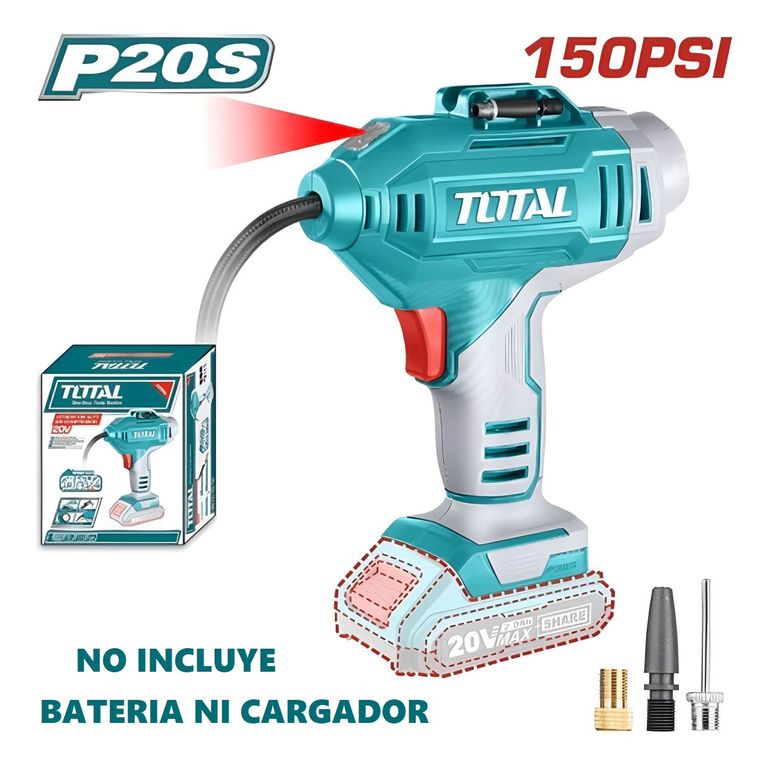 Compresor De Aire Total 20v 150psi-TACLI2018