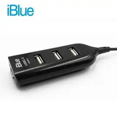 IBLUE - USB 2.0 HIGH SPEED 4 PUERTOS 52054