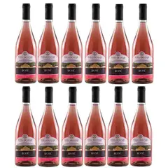 OCUCAJE - Vino Rosé Rosé Semi Seco 750ml - 12 UND