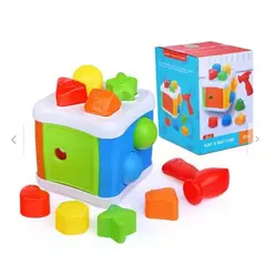 GENERICO - Juego De Encastre Didacta Cubo Didáctico