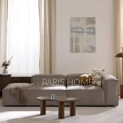 GENERICO - Sofá Diván Derecho Modular Monarch Pana - Taupe