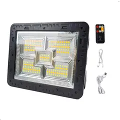 CAFINI - Reflector Solar 42w Batería 7200mah Control Remoto