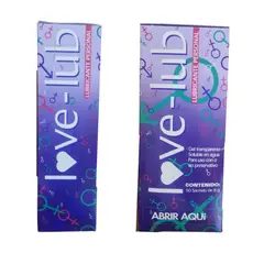 GENERICO - Caja de lubricante Love LUB de 50 sachets