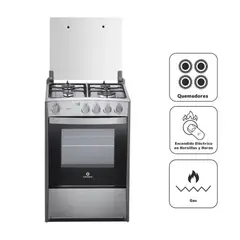 INDURAMA - Cocina 4 Hornillas Croma OLVERA QZ CROMA
