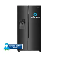 INDURAMA - Refrigeradora 535 Litros Side by Side 2 Puertas Black RI-799DHN