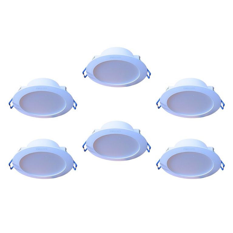 KIT 6 PANEL LED SPOT PARA CAJA OCTAGONAL 6W LUZ FRÍA