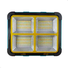 CAFINI - Reflector Solar 48w Paneles Solares Duales Batería 4800mah