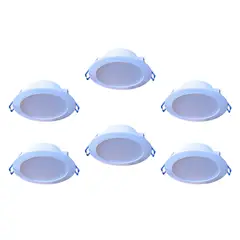 PHILIPS - PACK X6 PANEL LED SPOT PARA CAJA OCTAGONAL 6W LUZ CÁLIDA