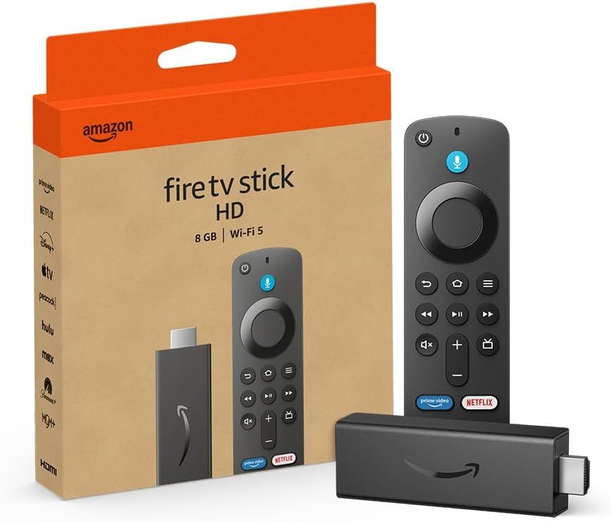 Fire TV Stick HD 8 gb WiFi 5 – Full Control Remoto Nueva Versión 2025
