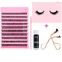 GENERICO - Combo - set de  pestañas postizas