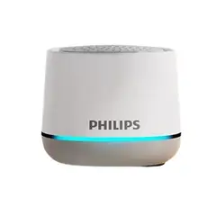 PHILIPS - TAS1009 Mini altavoz inalámbrico Bluetooth 53 - Blanco