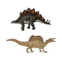 COLLECTA - Figuras de animales Spinosaurio + Estegosaurio