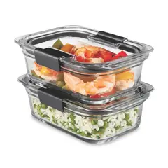 Rubbermaid - Set de 2 herméticos Brilliance 2118306