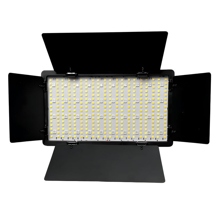 Luz Led RGB Tipo Panel Con Viseras Para Fotografía U600RGB