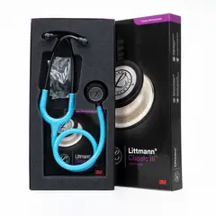 LITTMANN - Estetoscopio Littmann® Classic III™ - Turquesa - Smoke Chestpiece - Código 5872