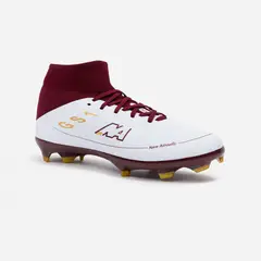 NEW ATHLETIC - Zapatillas Football Guets129 Blanco Con Vino Juvenil