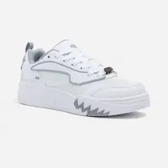NEW ATHLETIC - Zapatillas Skateboarding Kuel101 Blanco Con Gris Hombre
