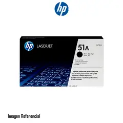 HP - TONER Q7551A 51A LJ P3005 M3027 NEGRO PN Q7551A