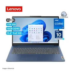 LENOVO - IDEAPAD SLIM 3 CORE™ i7-13620H 16GB RAM 1TB SSD 15.6″ FHD FREEDOS 15IRH8 83EM00ADLM