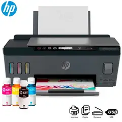 HP - Impresora Smart Tank 500 Multifuncional conexion cable USB