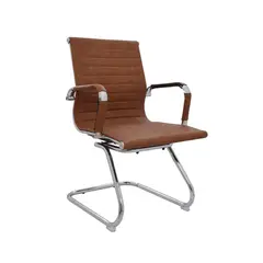 BONNO - Silla De Escritorio Boss Medio Interlocutor Camel