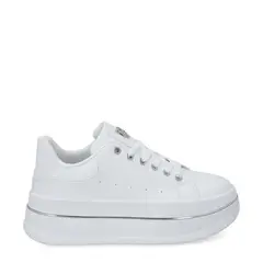 Gotta - Zapatilla Plataforma Blanca Mujer 58011