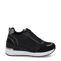 Gotta - Zapatilla Plataforma Negra Mujer 58060