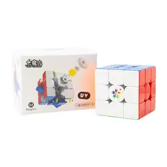 YUXIN - Geekcuber Cubo 3x3 V3 Maglev UV little magic