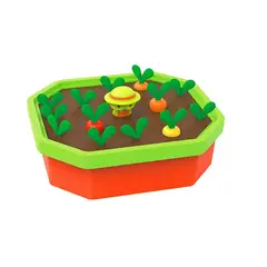 GENERICO - Juego Didáctico Montessori de Cosecha de Zanahoria 2 en 1