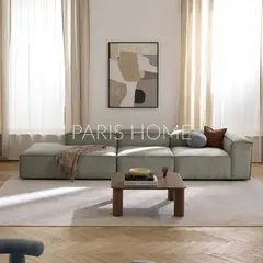 GENERICO - Seccional Derecho Divan Modular Grande Monarch Pana - Gris