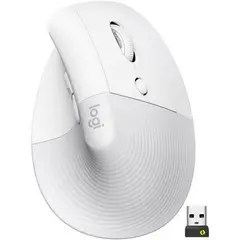 LOGITECH - Mouse Vertical MX Lift Bluetooth Ergonómico - Blanco
