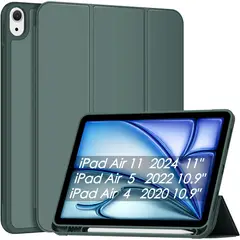 GENERICO - Funda Smart Case Para iPad Air 11" M3 (2025) / M2 (2024) - Verde