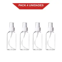 SPRAY - Frasco spray-atomizador 60ml pack 4 unidades