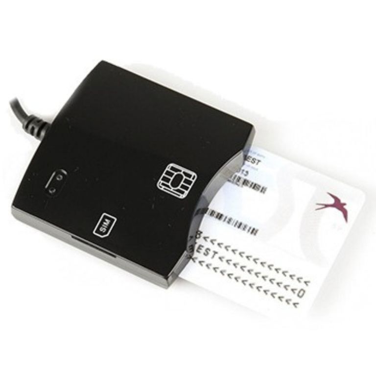 Lector De Dni Electrónico Smart Card Lector Microsd Sim Firma Digital 2.0