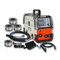 XTD - Soldadora Inversora Mig 200A + 3Kg Alambre Flux