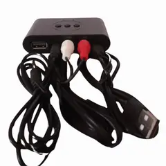 GENERICO - Bluetooth 5.2 Receptor Inalámbrico Rca Aux Parlante Audífono Equipo