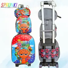 GENERICO - MOCHILA SPRUNKI TRES PIEZAS