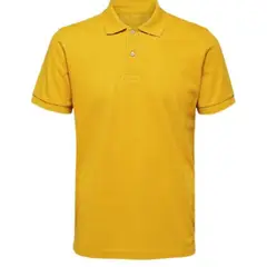 GENERICO - POLO CAMISERO MANGA CORTA AMARILLO ORO