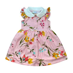 BEBELU - Vestido Chalis Morita Para Niña Bebelú
