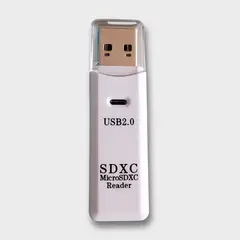 GENERICO - Lector de Tarjetas USB 2.0 Micro SD XC