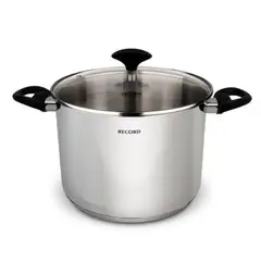 RECORD - Olla alta de acero inoxidable Gia Plus 8L OLL ALT GIA N24